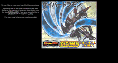 Desktop Screenshot of digitalindex.ultimatedigimon.com